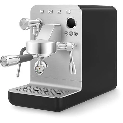 Máquina de Café Expresso Semiprofissional Smeg EMC02BLMEU Collezione | Preto Mate - Image 5