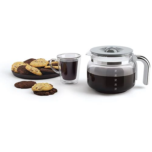 Máquina de Café Filtro Smeg Anni 50 DCF02WHEU - Branco - Image 6