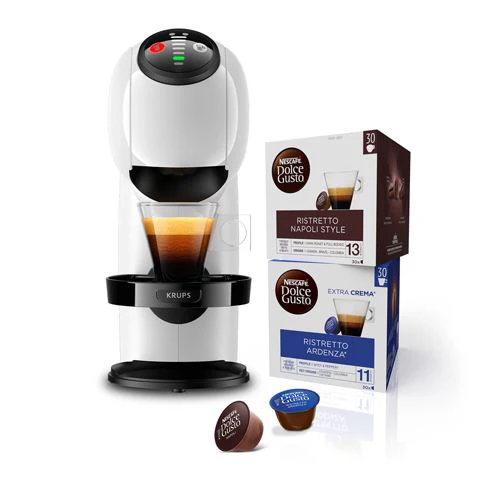 Máquina de Café Krups Dolce Gusto Genio S Basic - Branco + 60 Cápsulas - Image 7