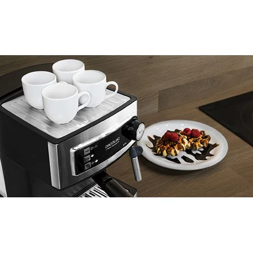 Máquina de Café Manual Cecotec Power Espresso 20 - Aço inoxidável - Image 3