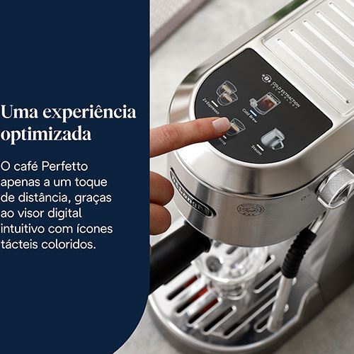 Máquina de Café Manual DeLonghi Dedica Duo EC890.M - Metal - Outlet - Grade A - Image 4