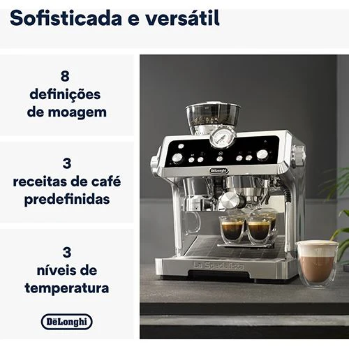 Máquina de Café Manual DeLonghi La Specialista Prestigio EC9355.M - Metal - Image 2