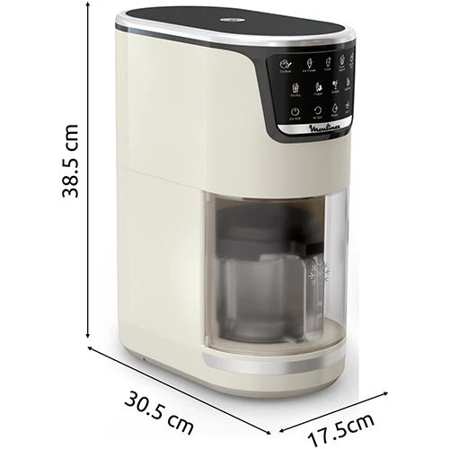 Máquina de Gelados Moulinex MJ602AF0 Dolci | 0.46L | Branco - Image 7