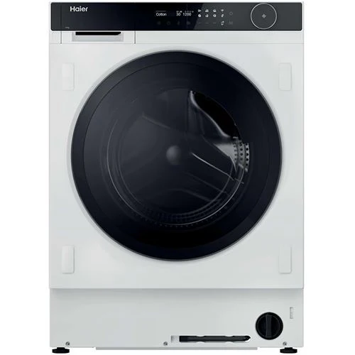 Máquina de Lavar e Secar Roupa Encastrável Haier HWB100-B14858U1 Série 8 | 10 Kg | 1400 RPM - Branco