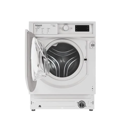 Máquina de Lavar e Secar Roupa Encastrável Hotpoint BI WDHG 861484 EU | 8/6 Kg | 1400 RPM - Branco - Image 4