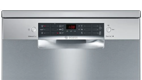 Máquina de Lavar Loiça Bosch SMS46LI04E | 13 talheres | 60 cm | E | Prateado - Image 4