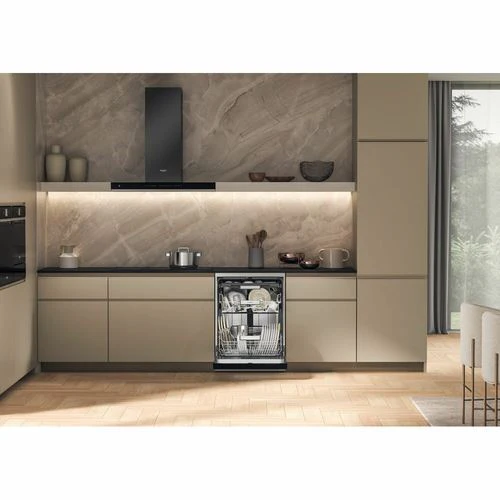 Máquina de Lavar Loiça Whirlpool W7F HS41 X | 15 talheres | 60 cm | C | Aço inoxidável - Outlet - Grade B - Image 4