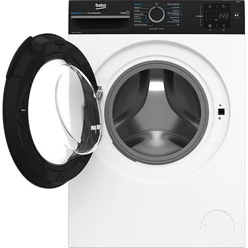 Máquina de Lavar Roupa Beko BM3WFSU38213 GHG | 8 Kg | 1200 RPM | A | Branco - Image 3
