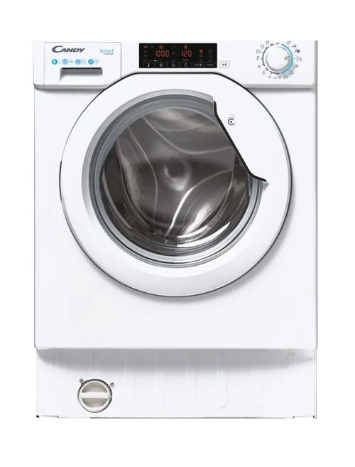 Máquina de Lavar Roupa Candy CBW 48TWME-S | 8 Kg | 1400 RPM | A | Branco