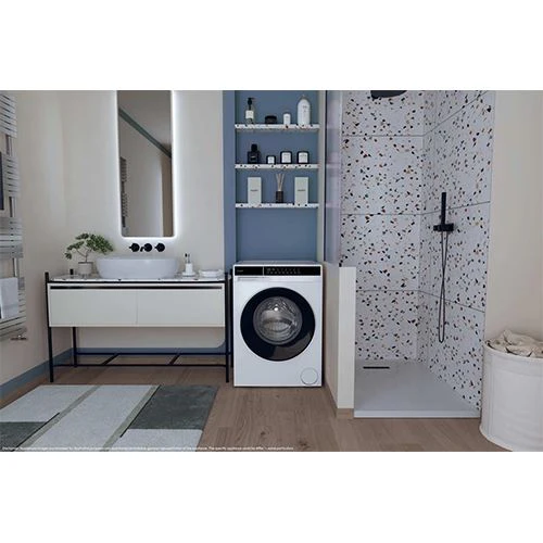 Máquina de Lavar Roupa Candy EY 29B8-S | 9 Kg | 1200 RPM | A | Branco - Image 6