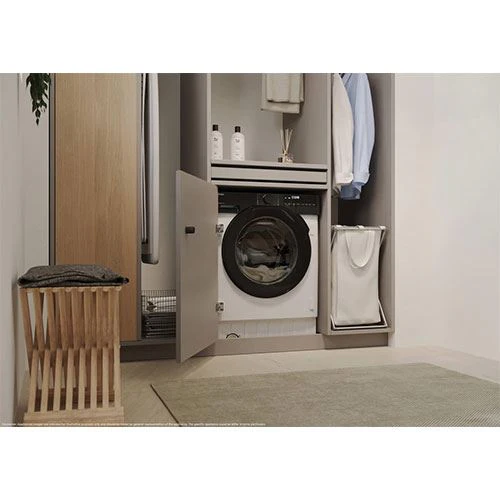 Máquina de Lavar Roupa Encastrável Haier BHA6S69M6DB9J-S | 9 Kg | 1600 RPM | A | Branco - Image 5