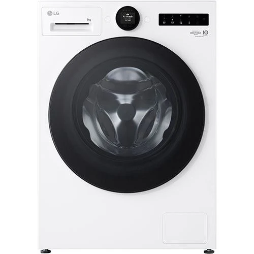 Máquina de Lavar Roupa LG  F4X9009TWCE | 9 Kg | 1400 RPM | A | Branco