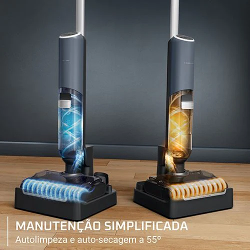 Máquina de Limpeza de Pavimentos Rowenta GZ5436E0 X-Clean 5 Pro - Azul | Preto - Image 5