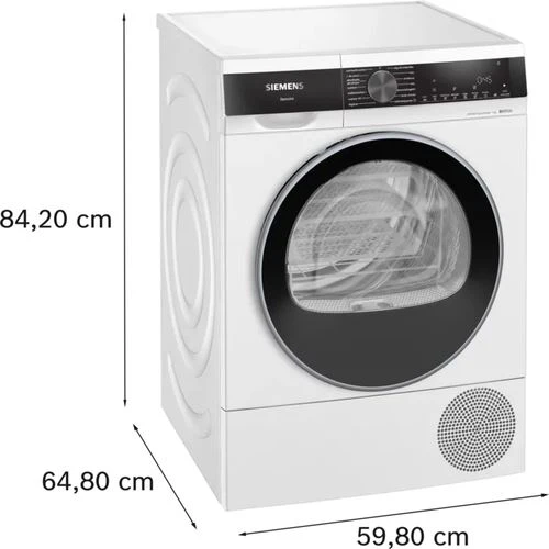 Máquina de Secar Siemens iQ500 WQ45G2D1ES | Carregamento Frontal | 9 Kg | Bomba de Calor | C | Branco - Image 5