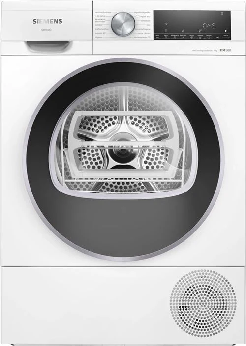 Máquina de Secar Siemens WQ45G2D0ES iQ500 | 9 Kg | Bomba de Calor | C | Branco