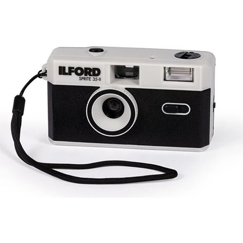 Máquina Fotográfica Analógica Ilford Sprite 35-II - Prateado