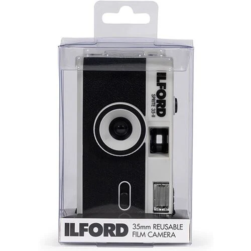 Máquina Fotográfica Analógica Ilford Sprite 35-II - Prateado - Image 2