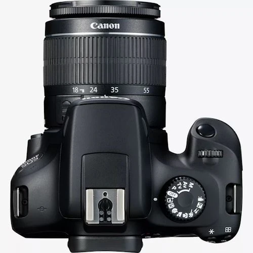 Máquina Fotográfica Canon EOS 4000D Preta + EF-S 18-55 f/3.5-5.6 + Mochila + SD 16GB - Image 4