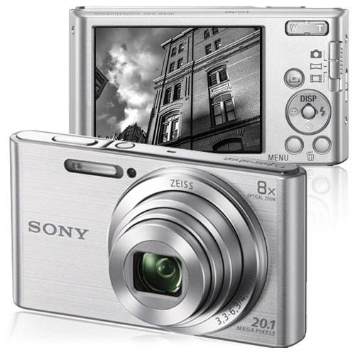 Máquina Fotográfica Compacta Sony Cyber-shot DSC-W830 - Prateado