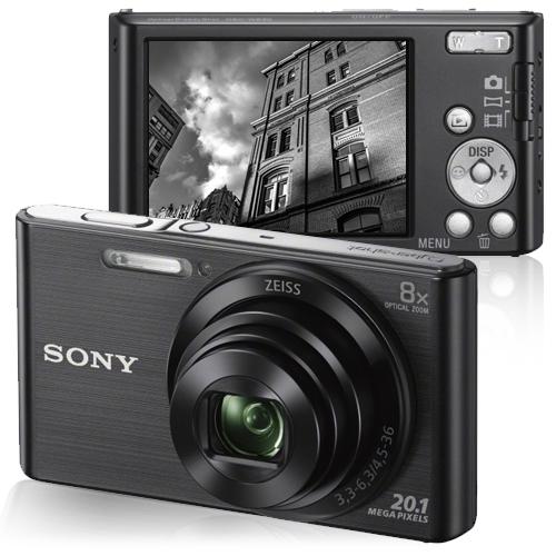 Máquina Fotográfica Compacta Sony Cyber-shot DSC-W830B - Preto