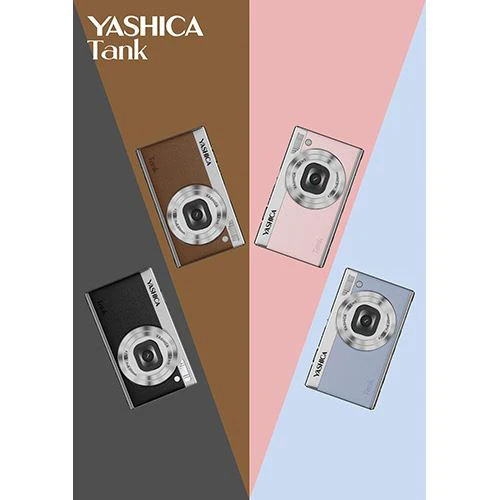 Máquina Fotográfica Compacta YASHICA Tank - Castanho - Image 16