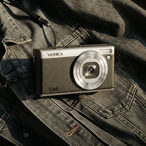 Máquina Fotográfica Compacta YASHICA Tank - Preto - Image 10