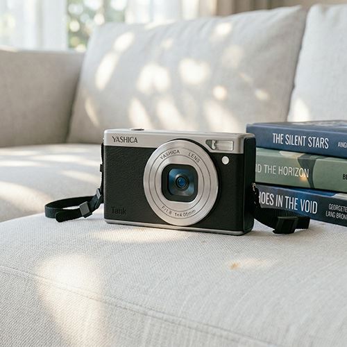 Máquina Fotográfica Compacta YASHICA Tank - Preto - Image 9