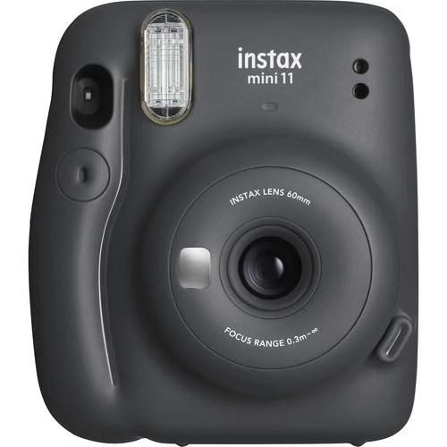 Máquina Fotográfica Instantânea Fujifilm Instax Mini 11 - Cinzento Carvão