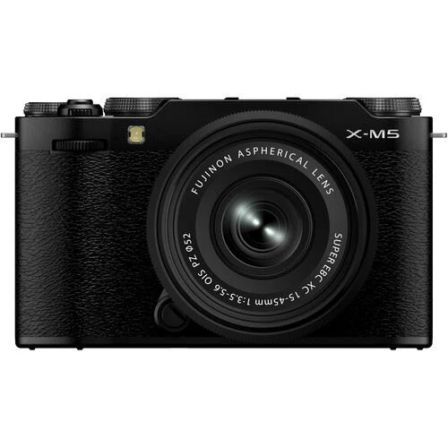 Máquina Fotográfica Mirrorless Fujifilm X-M5 + XC 15-45mm f/3.5-5.6 OIS PZ - Preto