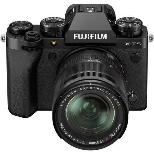 Máquina Fotográfica Mirrorless Fujifilm X-T5 - Preto + XF 18-55mm f/2.8-4 R LM