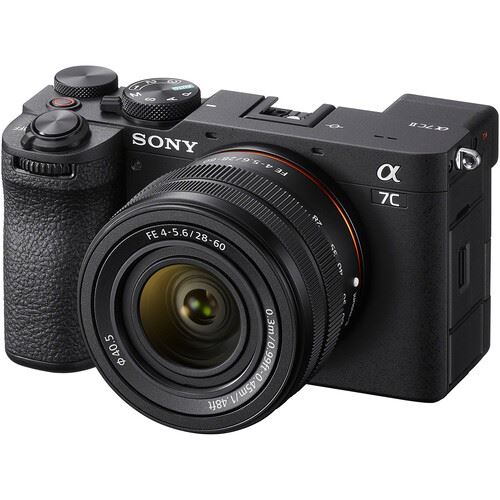 Máquina Fotográfica Mirrorless Sony Alpha a7C II - Preto + FE 28-60mm f/4-5.6