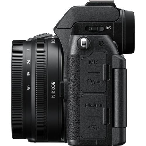 Máquina Fotográfica Nikon Z50 + Z DX 16-50mm F3.5-6.3 VR + Adaptador FTZ II + Colete - Image 11