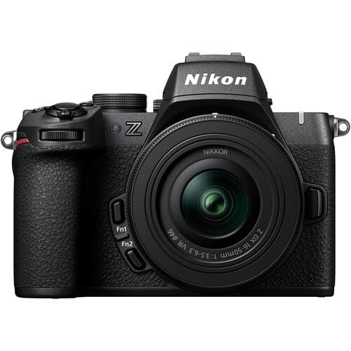 Máquina Fotográfica Nikon Z50 + Z DX 16-50mm F3.5-6.3 VR + Adaptador FTZ II + Colete - Image 2