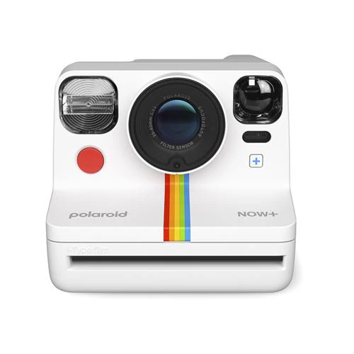 Máquina Fotográfica Instantânea Polaroid Originals Now+ Generation 2 i-Type Film + Set de Filtros - Branca
