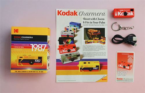 Máquina Fotográfica Porta-Chaves Kodak Charmera - Caixa Surpresa - Envio Aleatório - Image 17