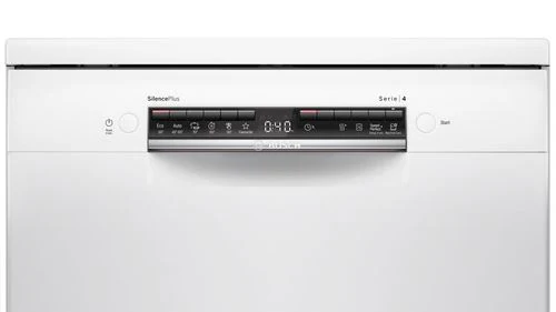Máquina de Lavar Loiça Bosch SGS4HTW47E | 12 talheres | 60 cm | E | Branco - Image 4