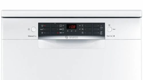 Máquina de Lavar Loiça Bosch SMS46GW01E | 12 talheres | 60 cm | E | Branco - Image 2
