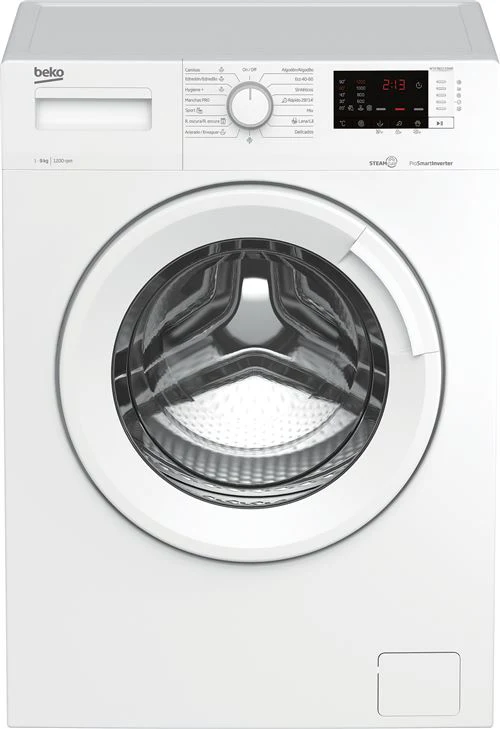 Máquina de Lavar Roupa Beko WTA 9612 XSWR | 9 Kg | 1200 RPM | B | Branco
