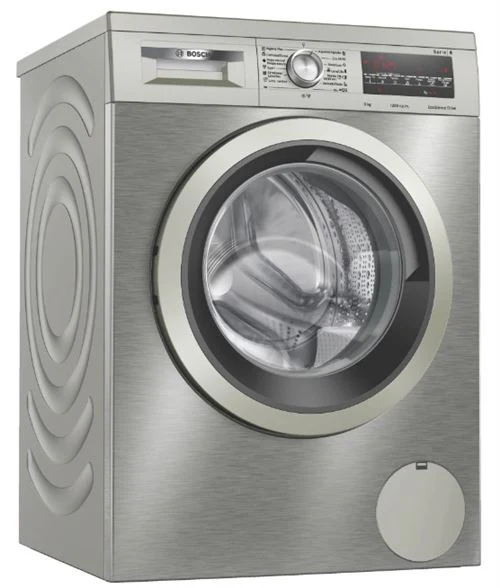Máquina de Lavar Roupa Bosch WUU24T6XES | 9 Kg | 1200 RPM | A | Aço inoxidável
