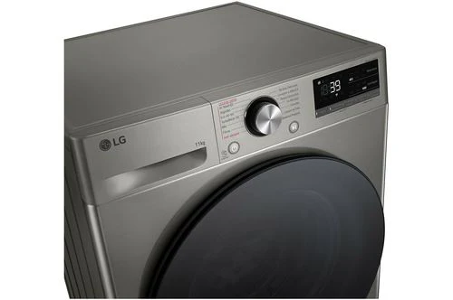 Máquina de Lavar Roupa LG F4WR7011SGH.ABWQWPT | 11 Kg | 1400 RPM | A | Aço inoxidável - Image 2