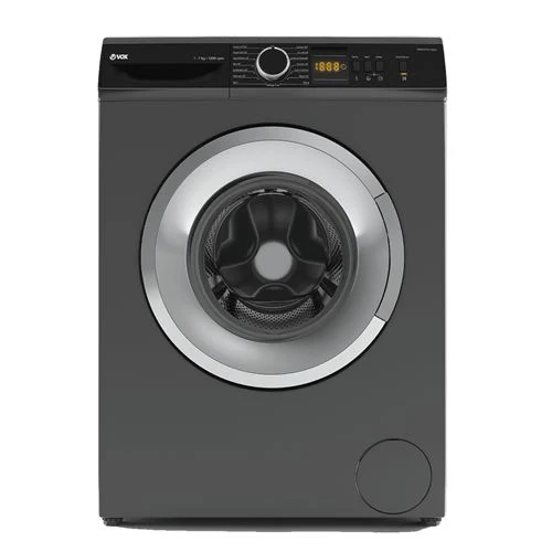 Máquina de Lavar Roupa VOX WM1270-T14GD | 7 Kg | 1200 RPM | D | Cinzento