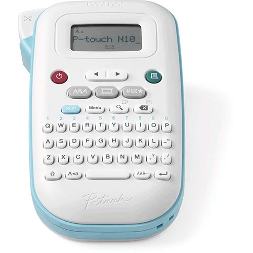 Máquina Rotuladora Brother PT-N10 - Azul Claro