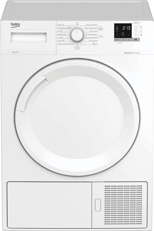 Máquina de Secar Beko DHS 8312 PA0 | 8 Kg | Bomba de Calor | A+ | Branco