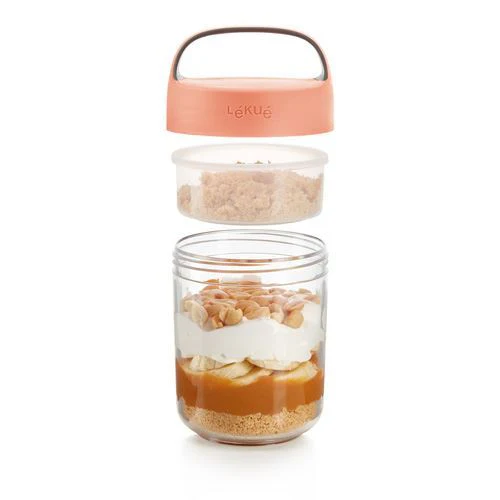 Marmita Jarro Lékué To Go 400Ml Coral - Outlet - Grade A - Image 2