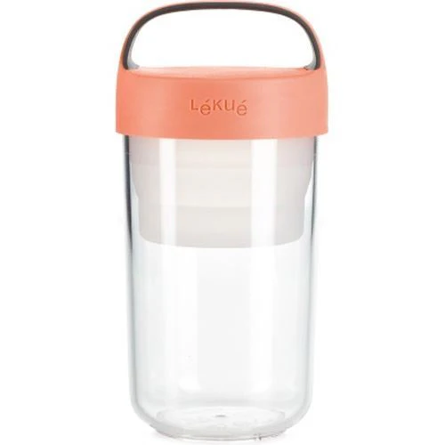 Marmita Jarro Lékué To Go 600Ml Coral - Outlet - Grade A