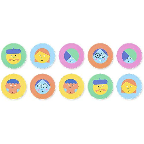 Jogo de Tabuleiro Memo Faces - Edicare - Image 3