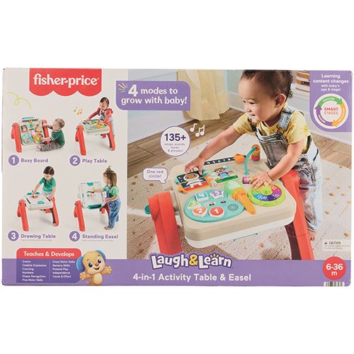 Mesa Atividades Fisher-Price - 4 em 1 - Mattel