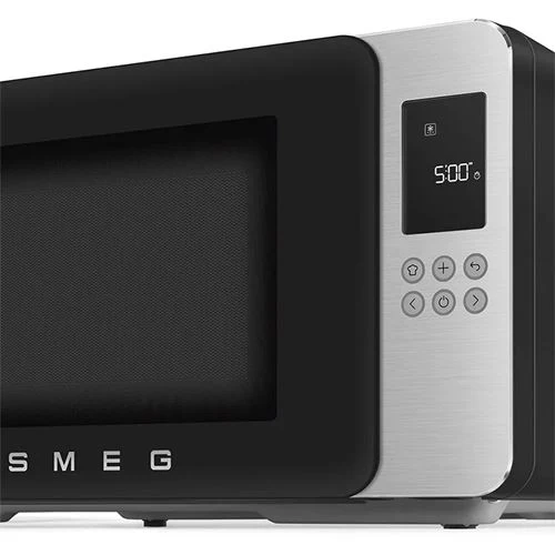 Micro-ondas com Grill Smeg MOC01BLMEU Collezione | 29 L | 900 W | Preto Mate - Image 3