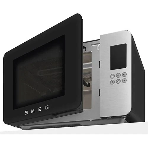 Micro-ondas com Grill Smeg MOC01BLMEU Collezione | 29 L | 900 W | Preto Mate - Image 8