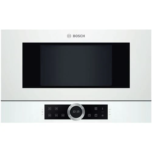 Micro-ondas Encastrar Bosch Serie 8 BFL634GW1 | 21 L | 900 W - Branco